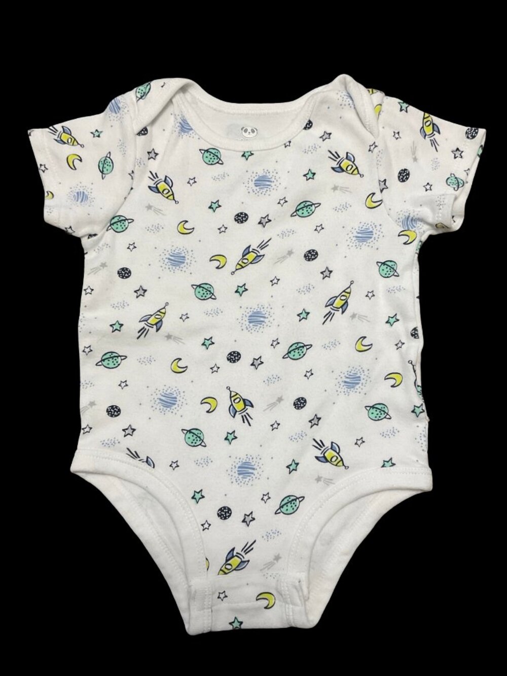 🌻10/$25 - White Space Print Onesie